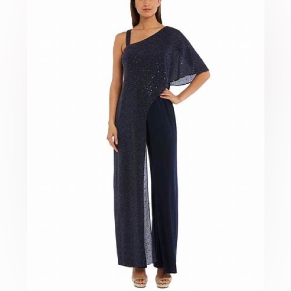 Evening Wear Jumpsuit - Black